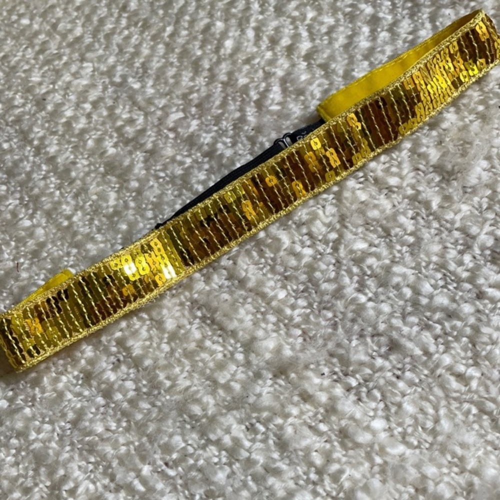 💛 GOLD SEQUINS BANI BANDS HEADBAND